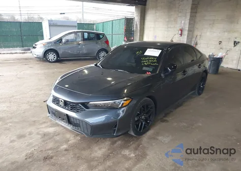 2025 Honda Civic Sport из США, поврежденный, VIN 2HGFE2F57SH524448